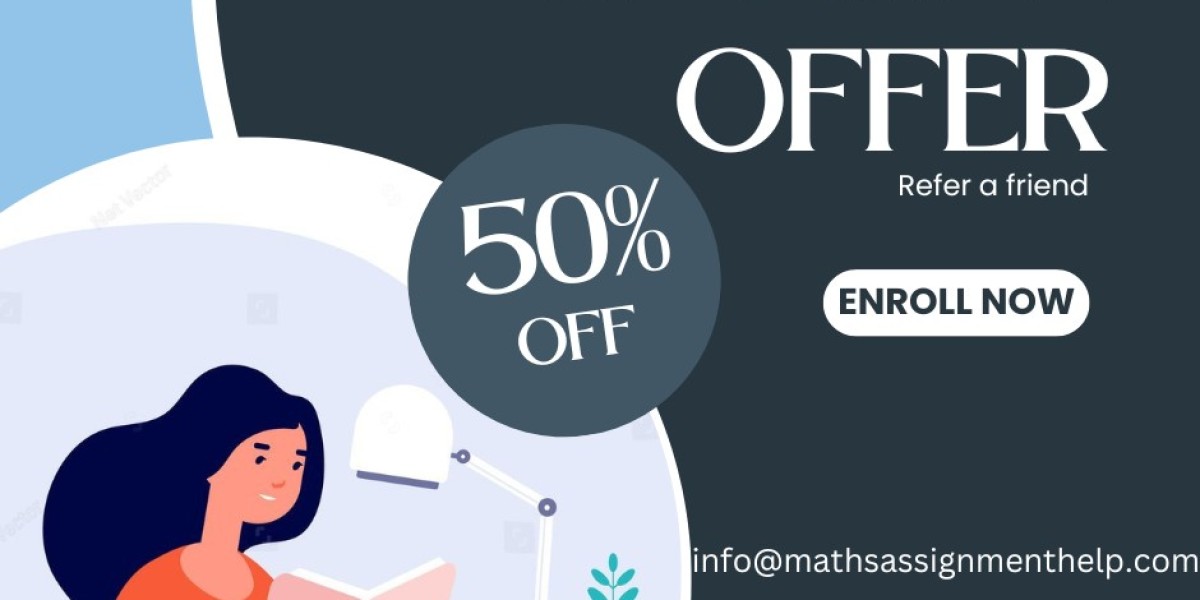 Unlock Exclusive Savings: Refer a Friend and Get 50% Off on Your Math Assignments!