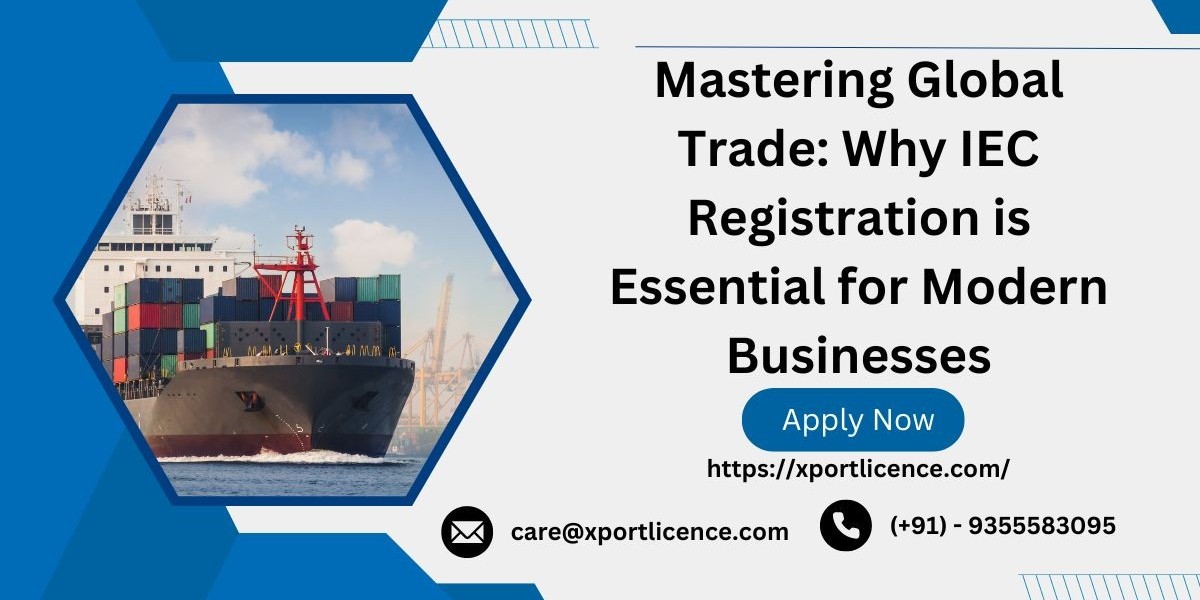 Mastering Global Trade: Why IEC Registration is Essential for Modern Businesses